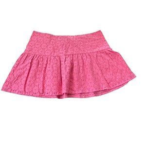 Lilly Pulitzer pink mini skirt size 8